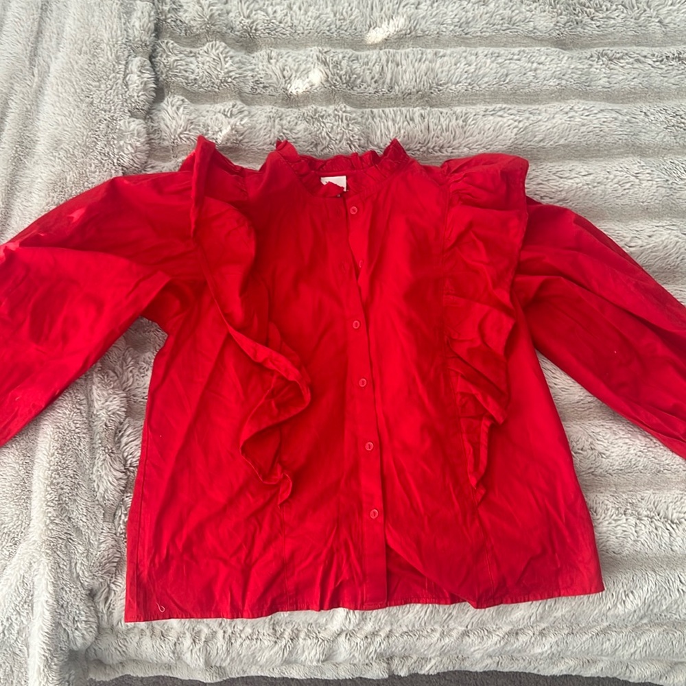 A New Day - Red long sleeve